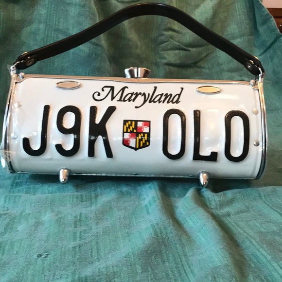 License Plate Purse (State of Maryland) - Picture 1 of 5